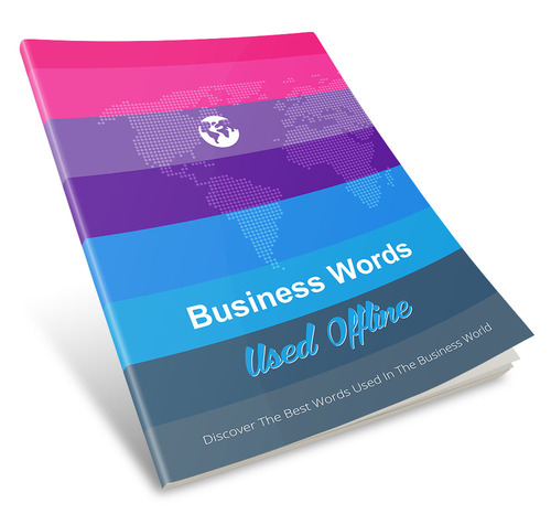 Product picture Business Words Used Offline